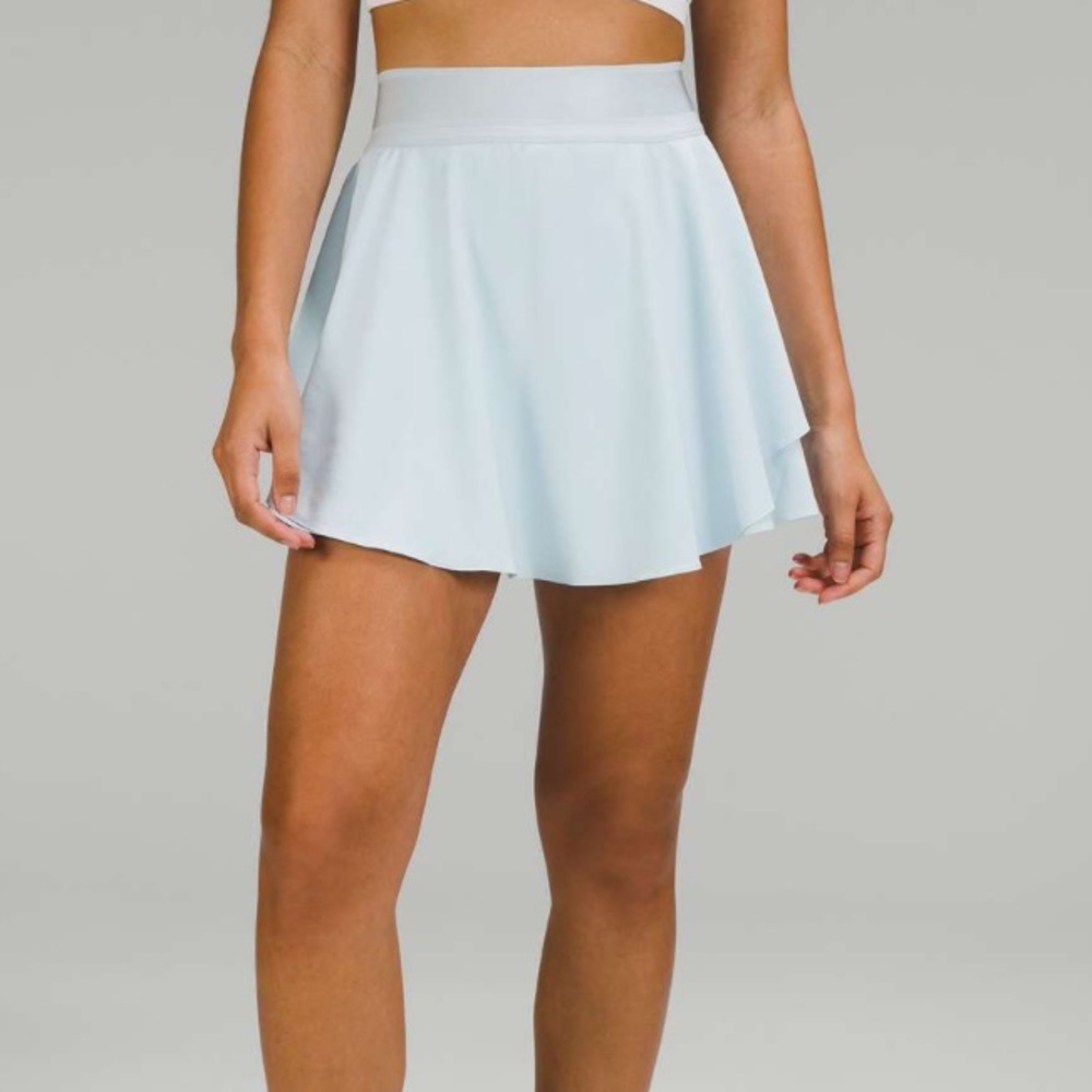 Lululemon Court Rival High-Rise Skirt *Long Blue Size 6